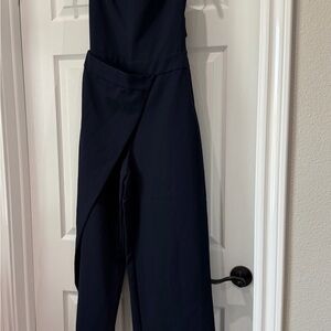 Zara Chic Dark Blue Jumpsuit